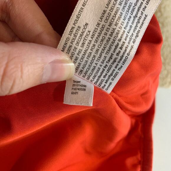 Lego Sweater Women S Small Cream Peony Target Sherpa Full Zip Mock Pocket Jacket - Picture 13 of 15